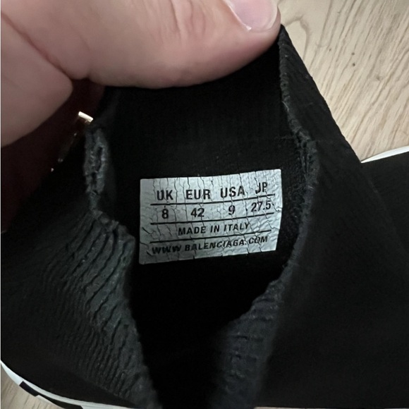 Balenciaga Speed Cloth High Trainers Size 41 IT - technically Men’s but Unisex! - Picture 2 of 5